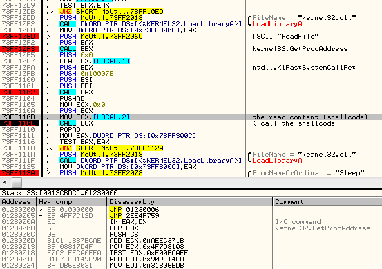 call_shellcode