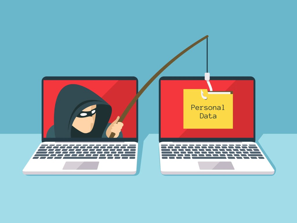Illustration de phishing