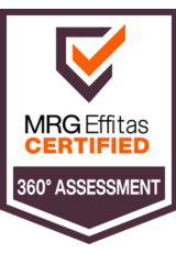 Distintivo MRG Effitas Certified para avaliação 360 graus